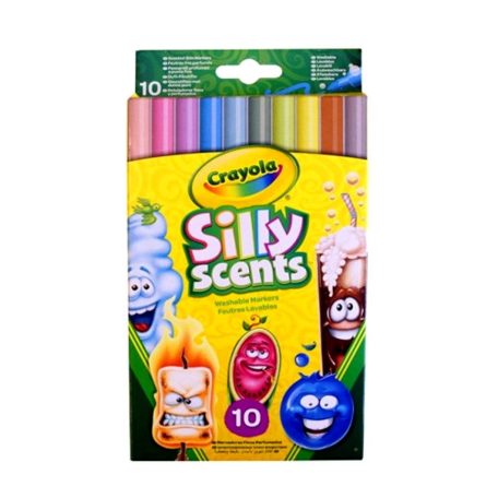 Crayola - illatos vékony filctoll - 10 darabos csomag - 00253