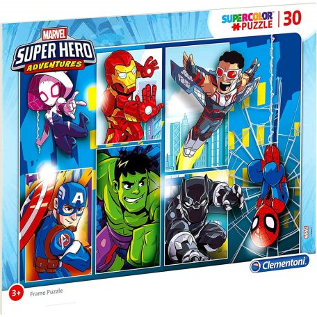 Clementoni puzzle - Marvel szuperhősök - 30 darabos csomag - 01025