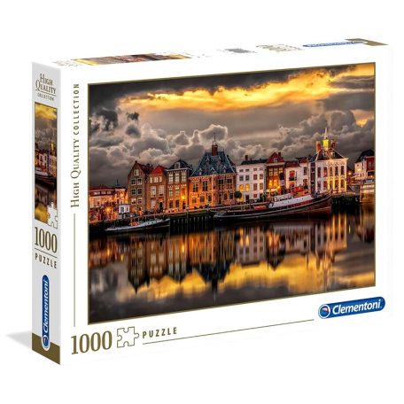 Clementoni puzzle - Meseszép Hollandia - 1000 darabos - 01093