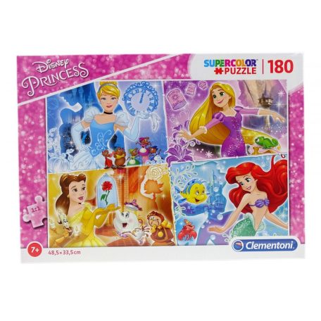 Clementoni puzzle - Disney Hercegnők - 180 darabos - 01473
