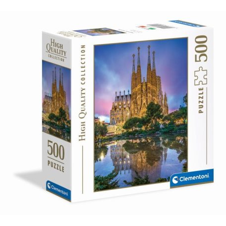 Clementoni puzzle Barcelona, 500 db-os - 02918