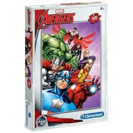 Clementoni kirakó, puzzle,  100 db, Avengers - Bosszúállók 07244