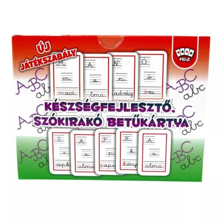 Magyar betűkártya csomag - 07401
