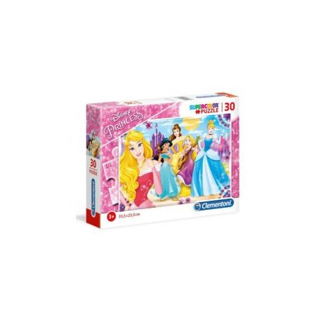 Clementoni kirakó, puzzle,   30 db, Disney Princess - Pillangók 08503