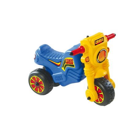 D-Toys Motor, Cross, lábbal hajtós, Kék-sárga 111