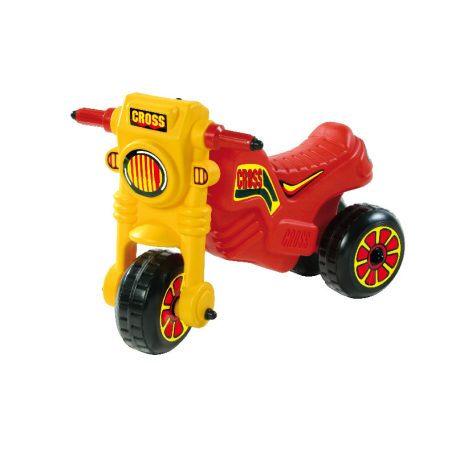 D-Toys Motor, Cross, lábbal hajtós, Piros-sárga 111