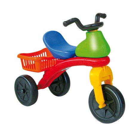 D-Toys Tricikli, Trappola 6 kosárral, 3 kerekű, lábbal hajtós, színes 161