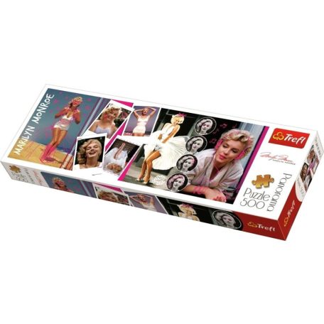 Trefl puzzle csomag - Marilyn Monroe kollázs - 500 db - 16326