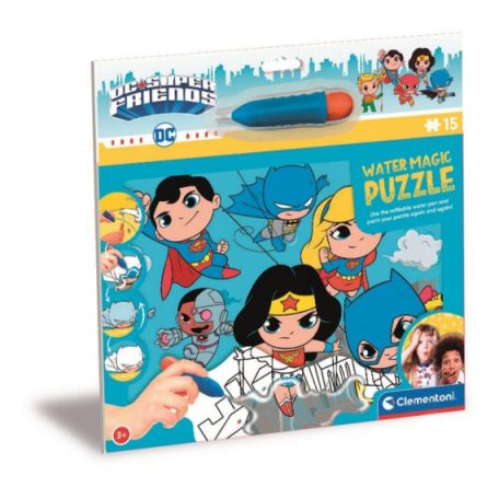 Clementoni kirakó, puzzle,   15 db, DC - Superfriends 22243
