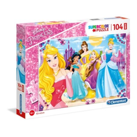 Clementoni kirakó, puzzle, 104 db, Disney Princess 23714