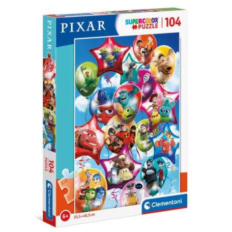 Clementoni kirakó, puzzle, 104 db, Pixar Party 25717