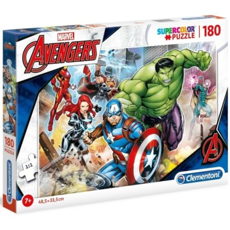 Clementoni kirakó, puzzle,  180 db, Avengers - Bosszúállók 29295