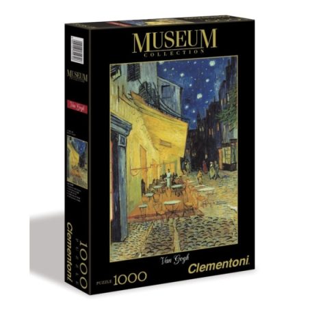 Clementoni kirakó, puzzle, 1000 db, Van Gogh - Éjjeli kávézó 31470