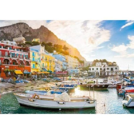 Clementoni kirakó, puzzle, 1500db, Capri kikötő 31678