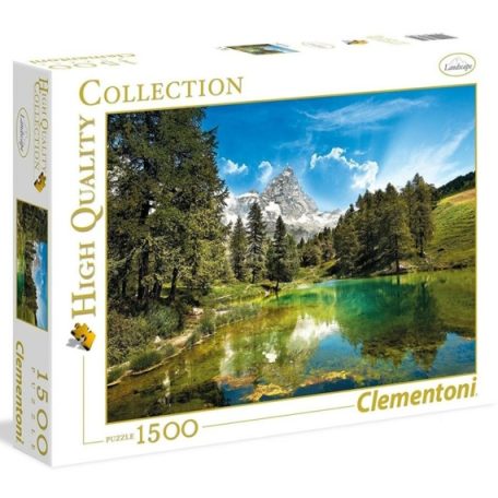 Clementoni kirakó, puzzle, 1500 db, Kék tó 31680