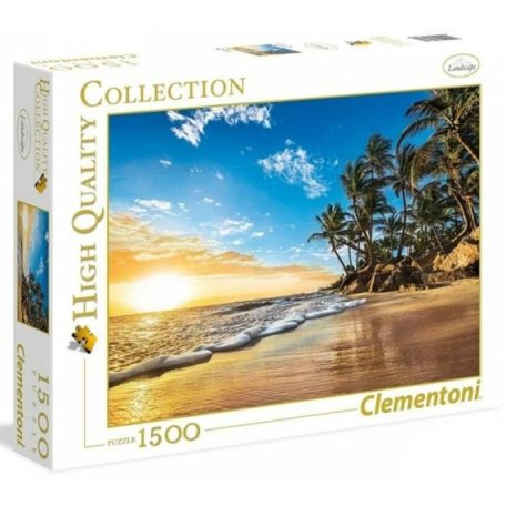 Clementoni kirakó, puzzle, 1500 db, Trópusi naplemente 31681