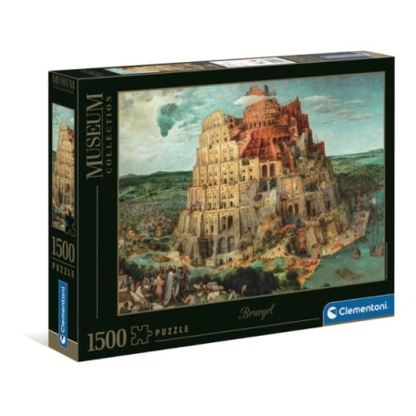 Clementoni kirakó, puzzle, 1500 db, Bábel tornya 31691
