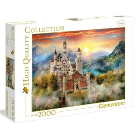 Clementoni kirakó, puzzle, 2000 db, Neuschwanstein kastély 32559