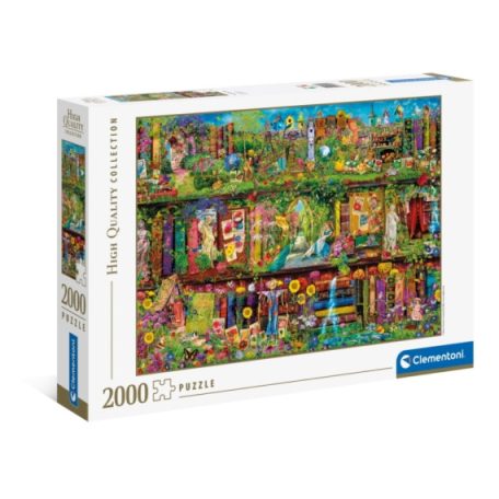 Clementoni kirakó, puzzle, 2000 db, The Garden Shelf 32567