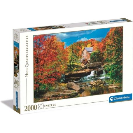 Clementoni kirakó, puzzle, 2000 db, Erdei patak a malomnál 32574