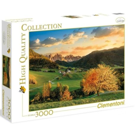 Clementoni kirakó, puzzle, 3000 db, Dolomitok 33545