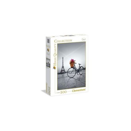 Clementoni kirakó, puzzle,  500 db, Romantikus sétány Párizsban 35014
