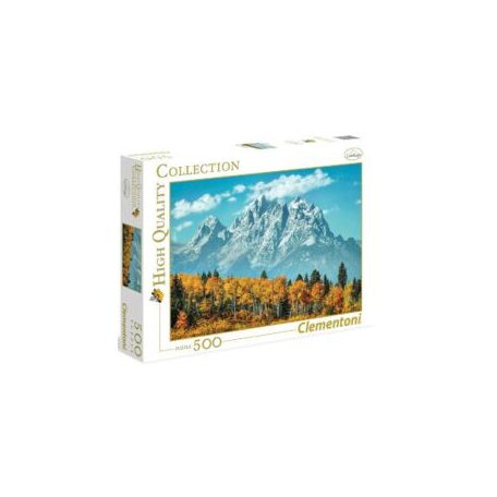 Clementoni kirakó, puzzle,  500 db, A Grand Teton ősszel 35034