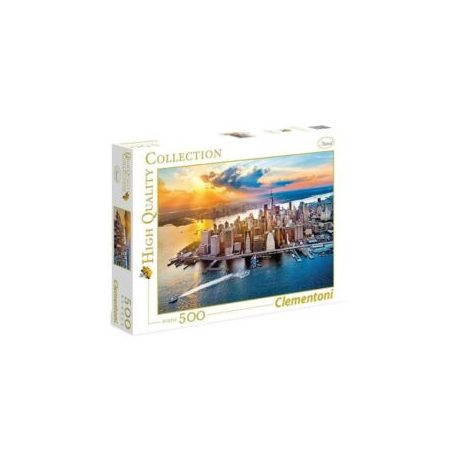 Clementoni kirakó, puzzle,  500 db, New York-i látkép 35038