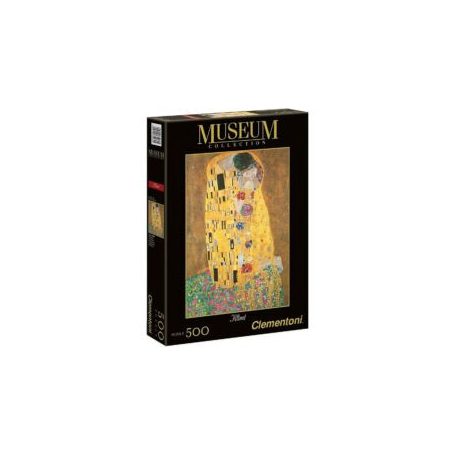 Clementoni kirakó, puzzle,  500 db, Klimt - Csók 35060