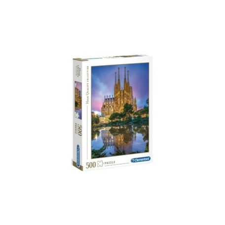 Clementoni kirakó, puzzle, 500 db, Sagrada Familia, Barcelona 35062