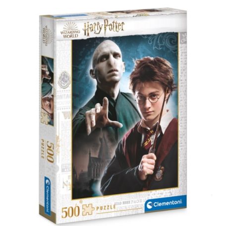 Clementoni kirakó, puzzle,  500 db, Harry Potter és Voldemort 35103