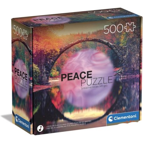 Clementoni kirakó, puzzle,  500 db, Peace River 35119