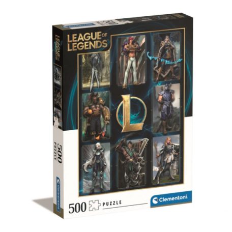 Clementoni kirakó, puzzle,  500 db, League of Legends 35122