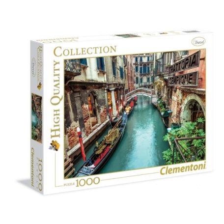 Clementoni kirakó, puzzle, 1000 db, Velence 39328