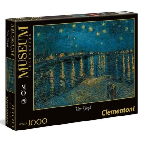 Clementoni kirakó, puzzle, 1000 db, Van Gogh - Csillagos éj a Rhone fölött 39344