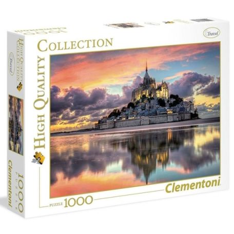 Clementoni kirakó, puzzle, 1000 db, Mont-Saint-Michel 39367
