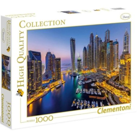 Clementoni kirakó, puzzle, 1000 db, Dubai 39381