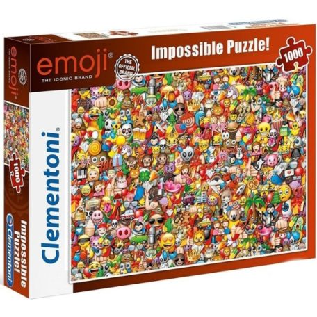Clementoni kirakó, puzzle, 1000 db, Emoji 39388