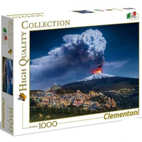 Clementoni kirakó, puzzle, 1000 db, Etna Olaszország 39453