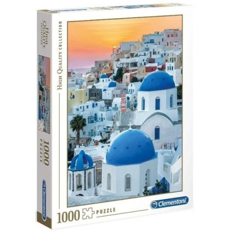 Clementoni kirakó, puzzle, 1000 db, Santorini 39480