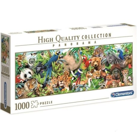 Clementoni kirakó, puzzle, 1000 db, Wildlife 39517
