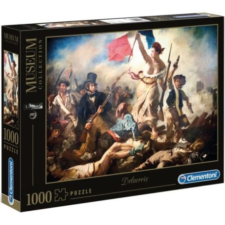 Clementoni kirakó, puzzle, 1000 db, Delacroix - A Szabadság vezeti a népet 39549