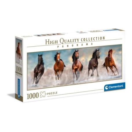 Clementoni kirakó, puzzle, 1000 db, Horses 39607