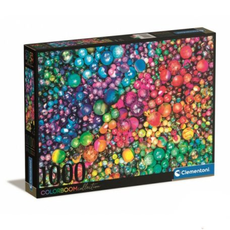 Clementoni kirakó, puzzle, 1000 db, Üveggolyók 39650