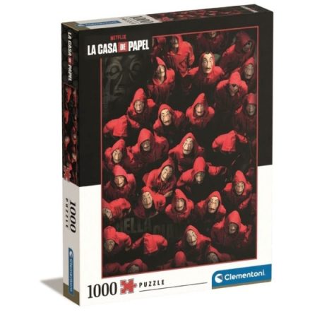 Clementoni kirakó, puzzle, 1000 db, Nagy Pénzrablás 39654