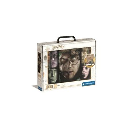 Clementoni kirakó, puzzle, 1000 db, Harry Potter - bőröndben 39655
