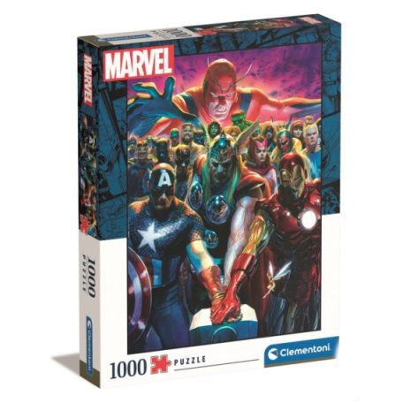 Clementoni kirakó, puzzle, 1000 db, Avengers - Bosszúállók 39672