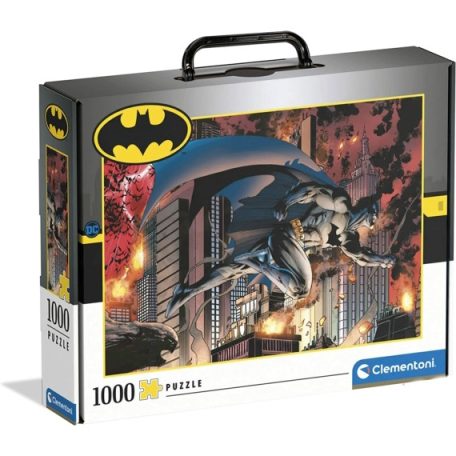 Clementoni kirakó, puzzle, 1000 db, Batman akcióban - bőröndben 39678