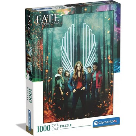Clementoni kirakó, puzzle, 1000 db, Fate - The Winx Saga 39687
