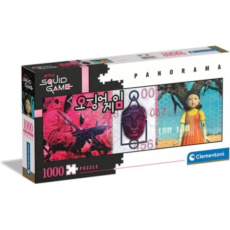 Clementoni kirakó, puzzle, 1000 db, Squid Game - Nyerd meg az életed 39694